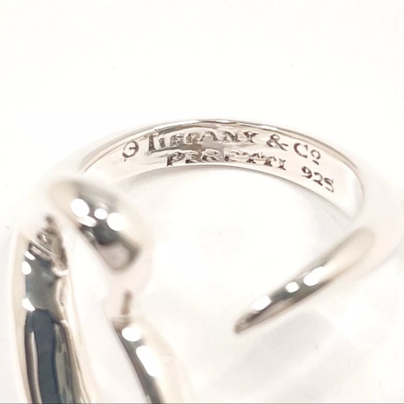Tiffany & Co. Silver Heart Ring - Picture 3 of 4